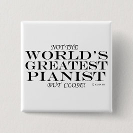 ピアニストもっとも偉大クローズド 缶バッジ