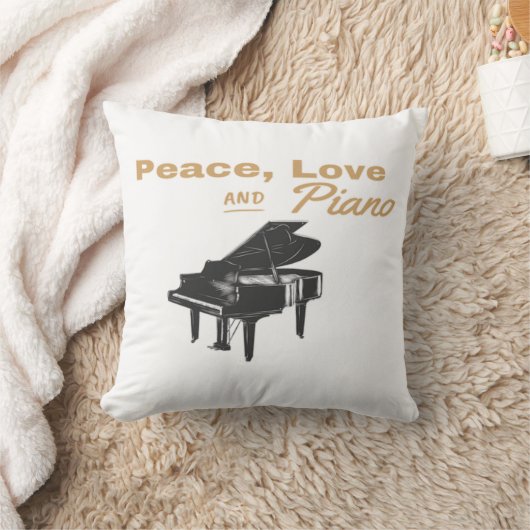 ピアニストピアノグランドピアノ先生インストラクター クッション (ブランケット)