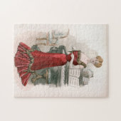 ピアニストヴィンテージエドワルドファッションイラストレーション ジグソーパズル (横)