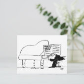 ピアニスト遊ハンデルの水音楽 ポストカード (スタンド正面)