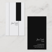 ピアニスト鍵名刺用ピアノ 名刺 (正面/裏面)