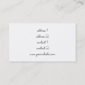 ピアニスト鍵盤と水彩花縁ど 名刺 (裏面)