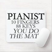 ピアニスト10フィンガー88鍵 マウスパッド (マウス)
