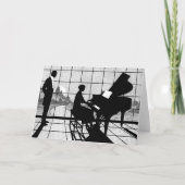 ピアニスト カード (正面)