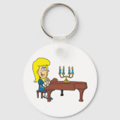 ピアニスト キーホルダー (裏面)