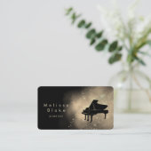 ピアニスト・ダスト 名刺 (スタンド正面)