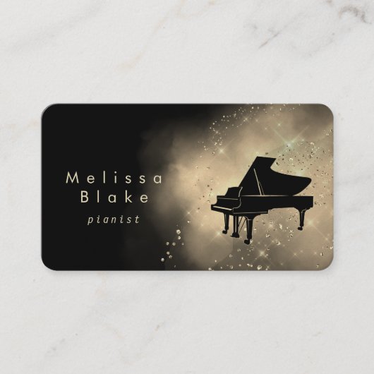 ピアニスト・ダスト 名刺 (正面)