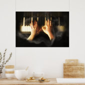 ピアニスト ポスター (キッチン)