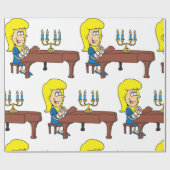 ピアニスト ラッピングペーパー (フラット)