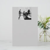 ピアニスト 便箋 (スタンド正面)