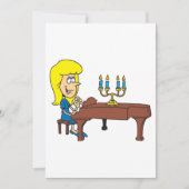 ピアニスト 招待状 (正面)