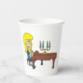 ピアニスト 紙コップ (正面)