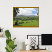 ピアニハレハイアアットザカハヌガーデン – マウイ ポスター (ホームオフィス)