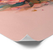 ピアノお洒落イン開花 ポスター (角)