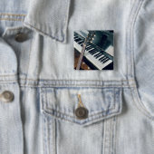 ピアノかわいらしデザイン 缶バッジ (インサイチュ)