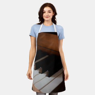 ピアノかわいらし エプロン