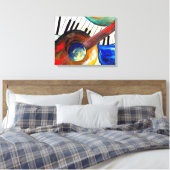 ピアノとギター キャンバスプリント (インサイチュ (寝室))