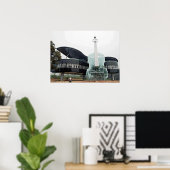 ピアノとヴァイオリンハウス ポスター (ホームオフィス)