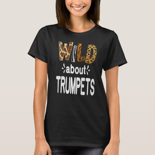 ピアノについてワイルド Tシャツ (正面)
