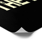 ピアノに対する無能な課税 ポスター (角)