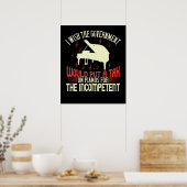 ピアノに対する無能な課税 ポスター (キッチン)