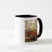 ピアノのまわり マグカップ (正面右)