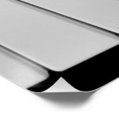 ピアノのキーボードカスタムポスター ポスター (コーナー)