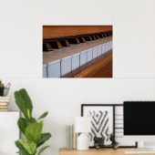 ピアノのキーボードポスター ポスター (ホームオフィス)