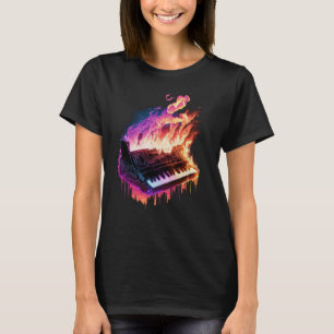 ピアノのキーボード(火) 1 Tシャツ