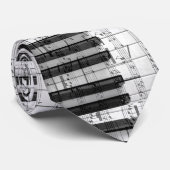 ピアノのネックネクタイ ネクタイ (ロール)