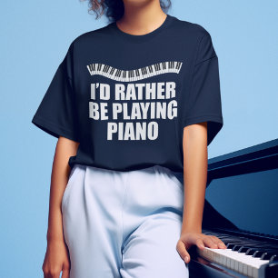 ピアノのピアニスト遊になりたいおもしろい Tシャツ