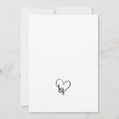 ピアノのブラックアンドホワイト ミュージック ピアノ リサイタル 招待状 (裏面)