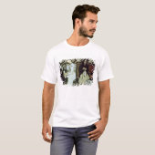 ピアノのポールセザンヌ|の女の子、1868-69年 Tシャツ (正面フル)