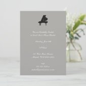 ピアノのリサイタル 招待状 (スタンド正面)