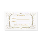 ピアノのレッスンの名刺