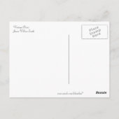 ピアノのレッスン ポストカード (裏面)