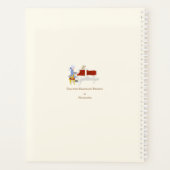 ピアノのレッスン&練習記パーソナライズされた録 プランナー手帳 (裏面)