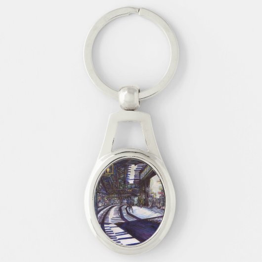 ピアノの埃払い キーホルダー (正面)