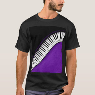 ピアノの壁紙グラフィック Tシャツ