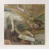 ピアノの女の子ルノアール印象派絵画の ジグソーパズル (横)