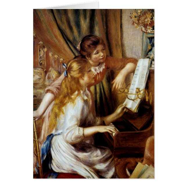 ピアノの女の子 (正面)