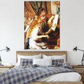 ピアノの女の子 キャンバスプリント (インサイチュ (寝室))