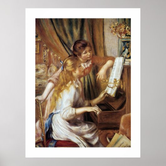 ピアノの女の子 ポスター (正面)