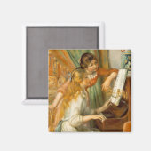 ピアノの女の子 マグネット (正面/裏面)