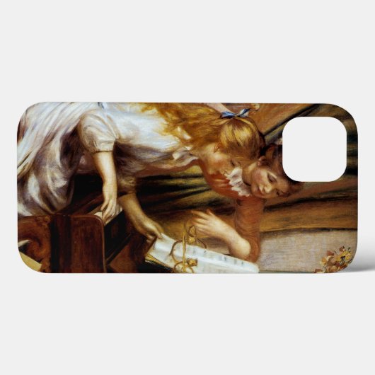 ピアノの女の子 Case-Mate iPhoneケース (裏面 (横))