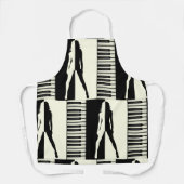 ピアノの女性 エプロン (正面)