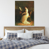 ピアノの女性 キャンバスプリント (インサイチュ (寝室))