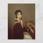 ピアノの娘 ポストカード (正面)