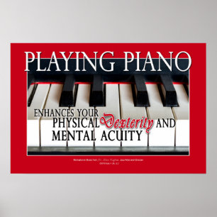 ピアノの学生のためのギフト – Piano Education ポスター