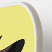 ピアノの漫画イラストレーション ピックルボールラケット (左詳細)